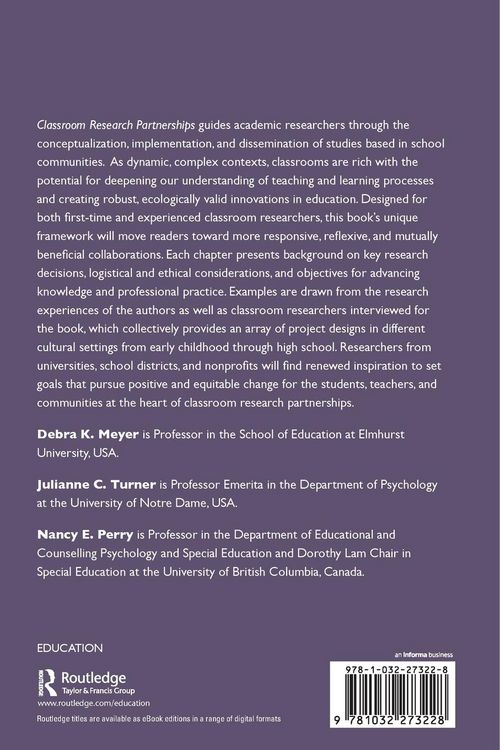 Produktbild: Classroom Research Partnerships