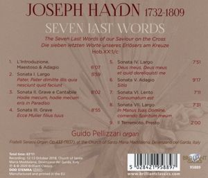 Produktbild: Haydn:Seven Last Words