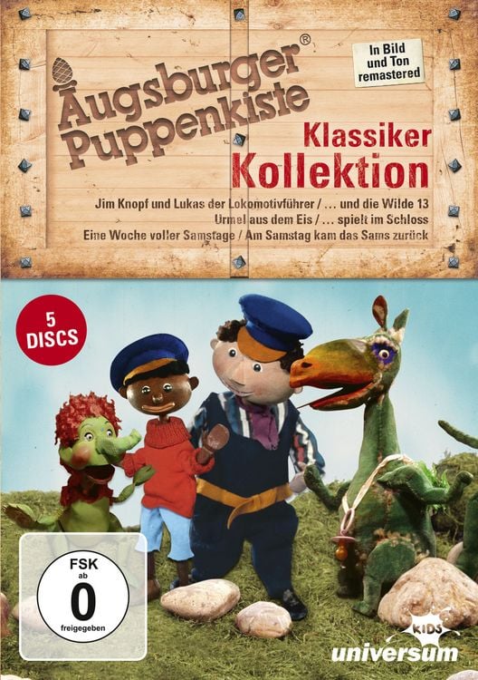 Produktbild: Augsburger Puppenkiste Klassiker Kollektion [5 DVDs]