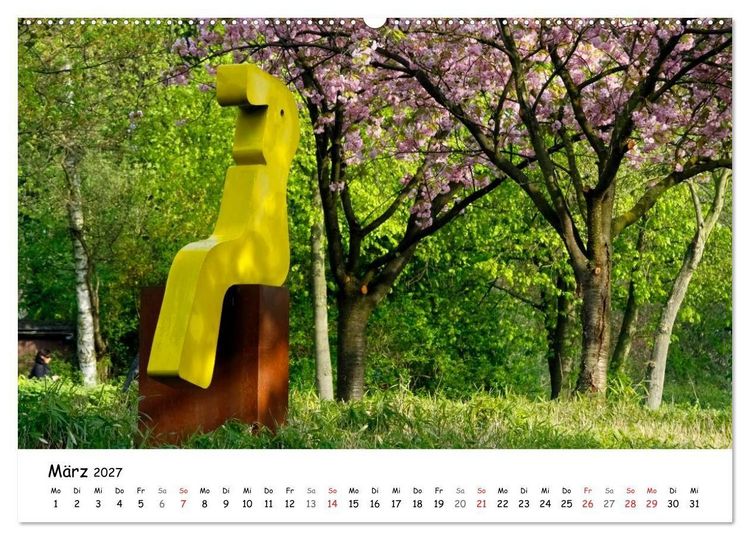 Produktbild: Haaner Bilderbogen 2027 (hochwertiger Premium Wandkalender 2027 DIN A2 quer), Kunstdruck in Hochglanz