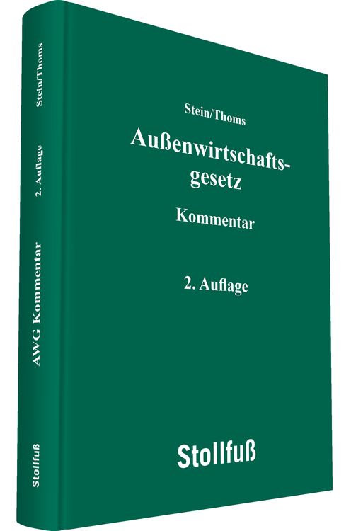 Produktbild: Au&szlig;enwirtschaftsgesetz Kommentar