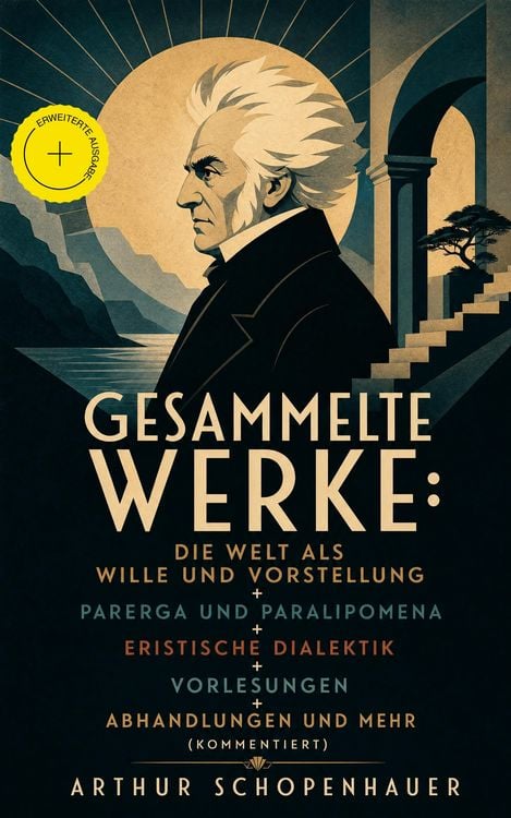 Produktbild: Gesammelte Werke: Die Welt als Wille und Vorstellung + Parerga und Paralipomena + Eristische Dialektik + Vorlesungen + Abhandlungen und mehr