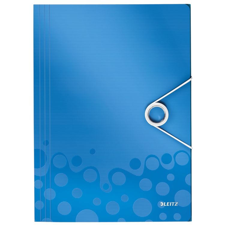 Produktbild: LEITZ&reg; Gummibandmappe WOW, blau