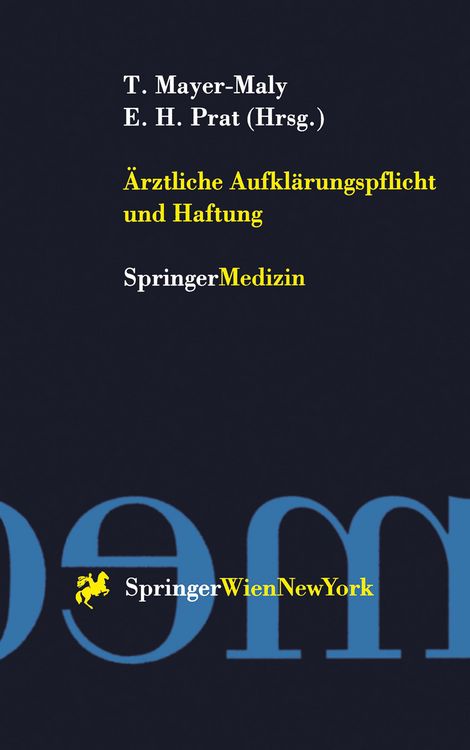 Produktbild: &Auml;rztliche Aufkl&auml;rungspflicht und Haftung