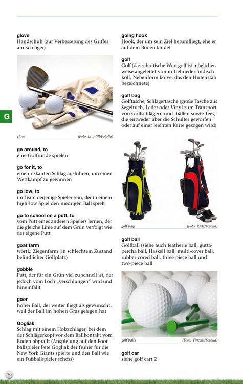 Produktbild: Das gro&szlig;e Golf Lexikon