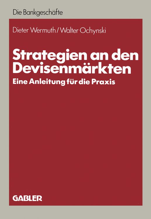Produktbild: Strategien an den Devisenm&auml;rkten