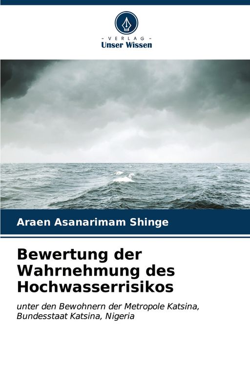 Produktbild: Bewertung der Wahrnehmung des Hochwasserrisikos