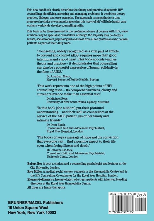 Produktbild: Theory And Practice Of HIV Counselling