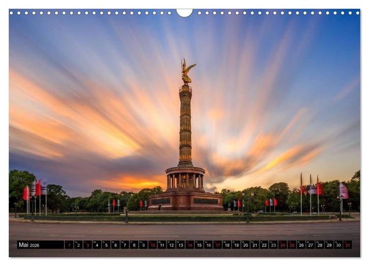 Produktbild: Berlin - Bilder einer Metropole (Wandkalender 2026 DIN A3 quer), CALVENDO Monatskalender