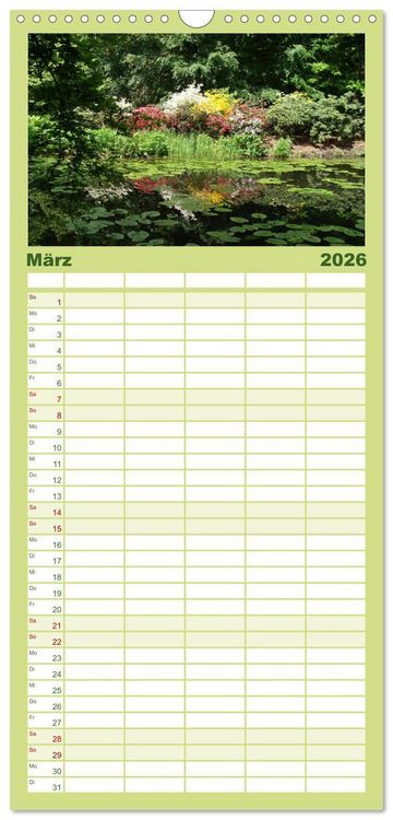 Produktbild: Familienplaner 2026 - Bad Sassendorf mit 5 Spalten (Wandkalender, 21 x 45 cm) CALVENDO