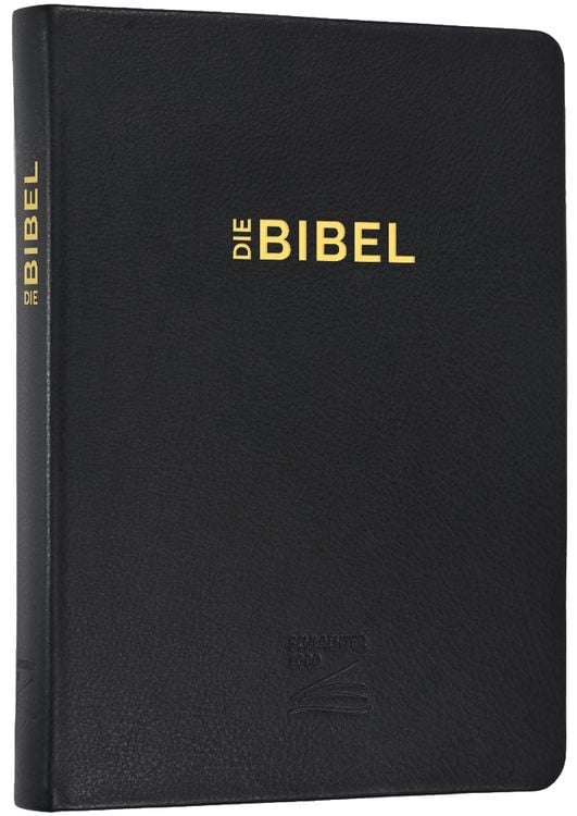 Produktbild: Schlachter 2000 Bibel &ndash; Schreibrandausgabe (flexibler Leder-Umschlag, schwarz)
