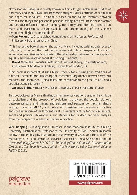 Produktbild: Karl Marx on Socialist Theory and Practice