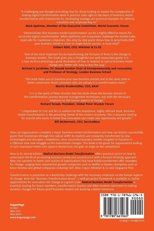 Produktbild: Radical Business Model Transformation