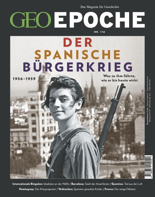 Bild vom Artikel GEO Epoche 116/2022 - Der spanische Bürgerkrieg vom Autor Geo Epoche Redaktion