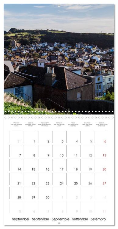 Produktbild: Hastings and St Leonards-on-Sea (Wall Calendar 2026 12 &times; 12 Inch) CALVENDO 12 Month Wall Calendar