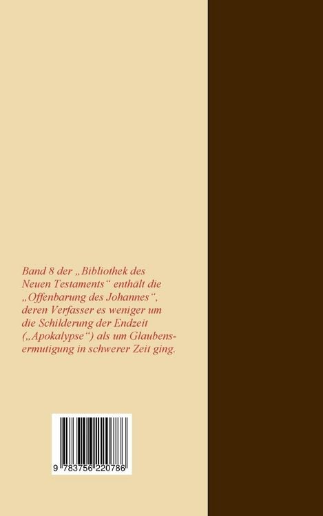 Produktbild: Die Offenbarung des Johannes