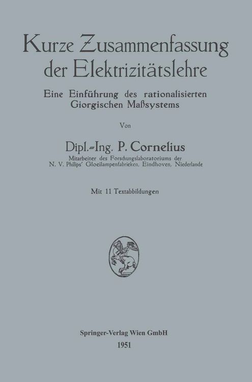 Produktbild: Kurze Zusammenfassung der Elektrizit&auml;tslehre