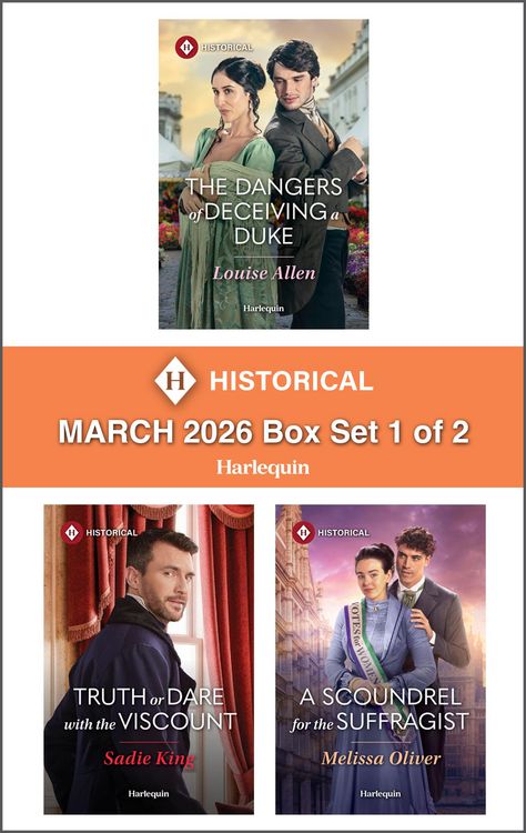 Produktbild: Harlequin Historical - March 2026 - Box Set 1 of 2