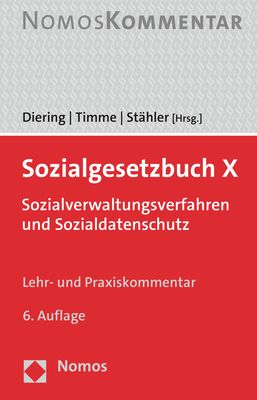 Produktbild: Sozialgesetzbuch X