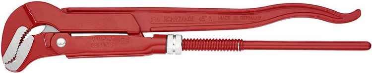 Produktbild: Knipex 83 30 015 Eckrohrzange 45&deg; 1 1/2\"