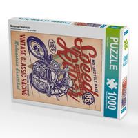 Produktbild: CALVENDO Puzzle Motorrad Nostalgie 1000 Teile Lege-Gr&ouml;&szlig;e 48 x 64 cm Foto-Puzzle Bild von Peter Roder