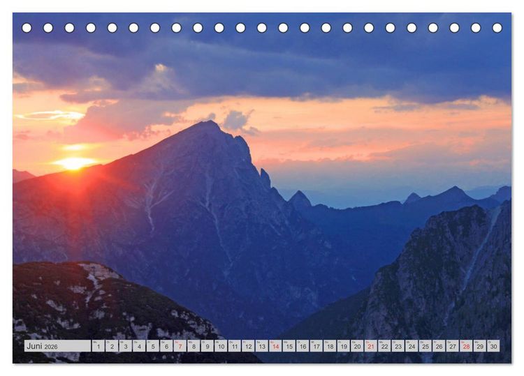 Produktbild: Meine Dolomiten Berge (Tischkalender 2026 DIN A5 quer), CALVENDO Monatskalender