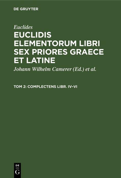 Produktbild: Complectens Libr. IV-VI