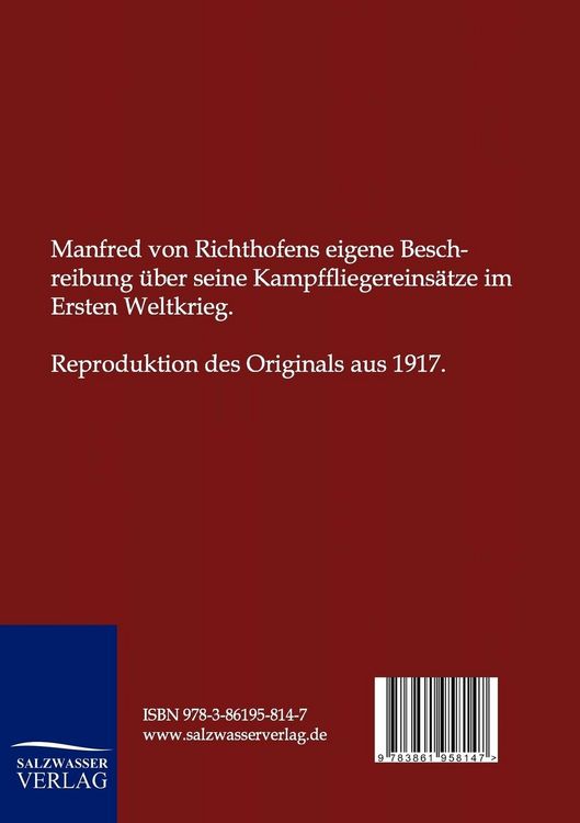Produktbild: Der rote Kampfflieger