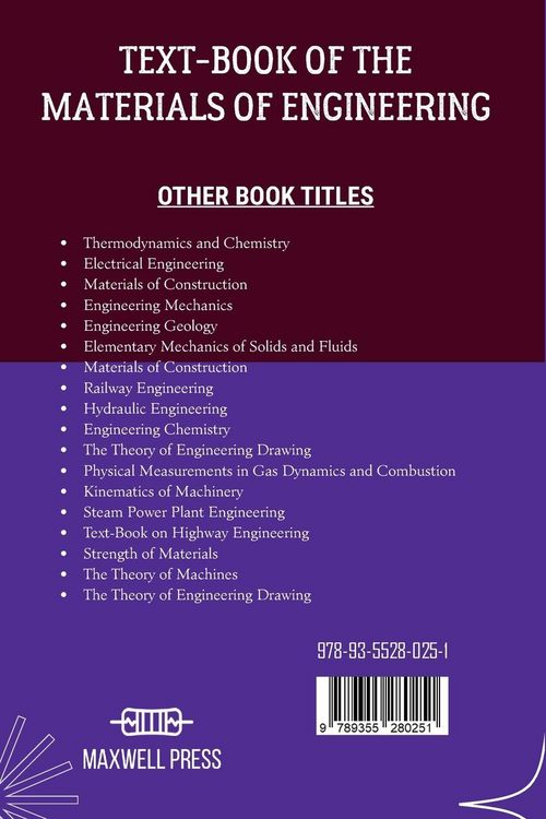 Produktbild: TextBook of the Materials of Engineering