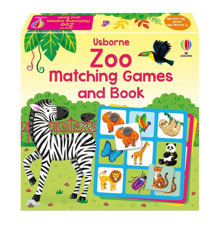 Produktbild: Zoo Matching Games and Book