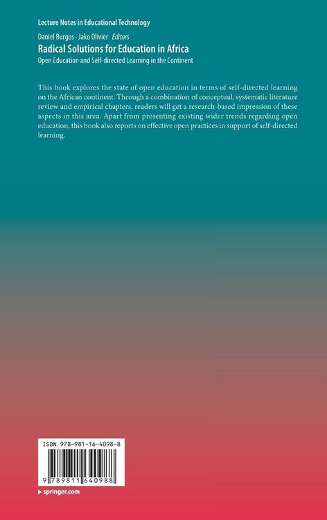 Produktbild: Radical Solutions for Education in Africa