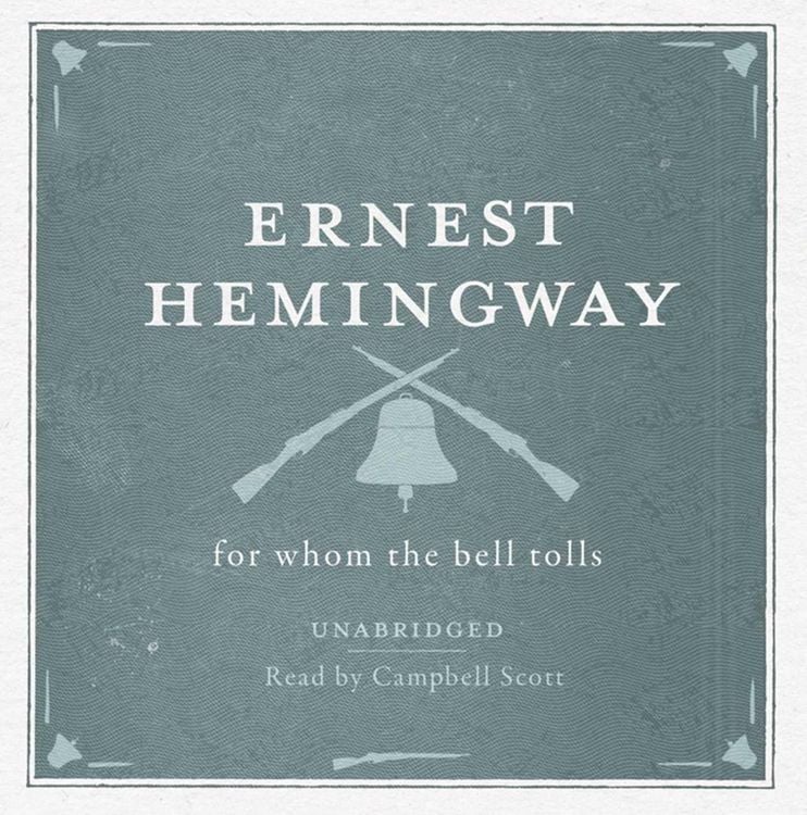 Produktbild: For Whom the Bell Tolls Unabridged Audio CD