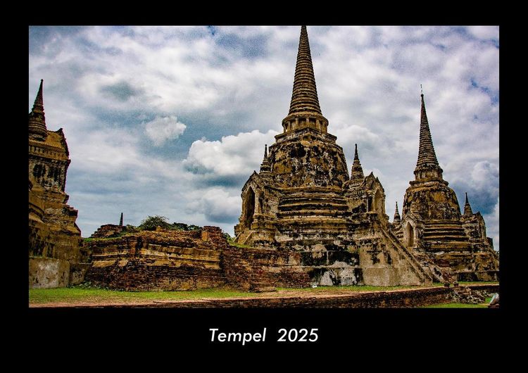 Produktbild: Tempel 2025 Fotokalender DIN A3