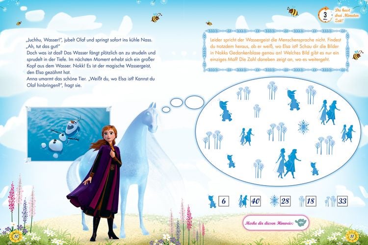Produktbild: Disney Die Eisk&ouml;nigin: ESCAPE - L&ouml;se die R&auml;tsel, finde Elsa und rette Olaf!