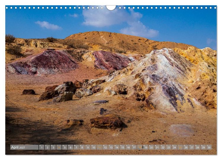 Produktbild: Negev &ndash; die Farben der W&uuml;ste (Wandkalender 2027 DIN A3 quer), CALVENDO Monatskalender