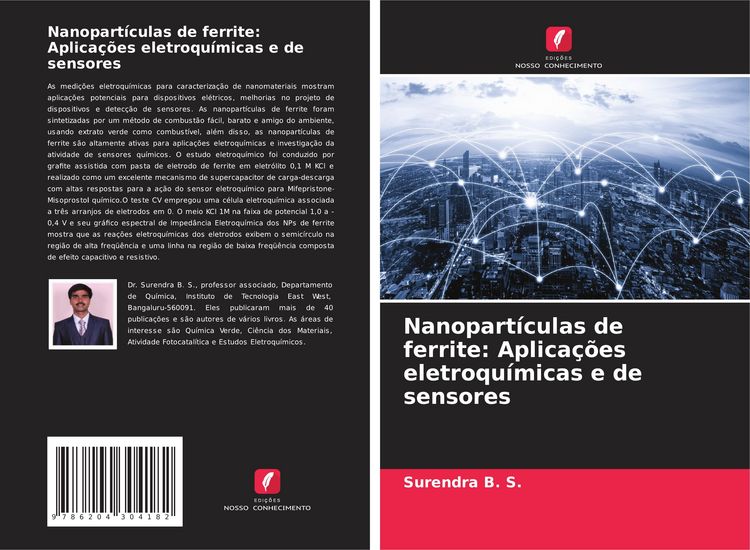Produktbild: Nanopart&iacute;culas de ferrite: Aplica&ccedil;&otilde;es eletroqu&iacute;micas e de sensores