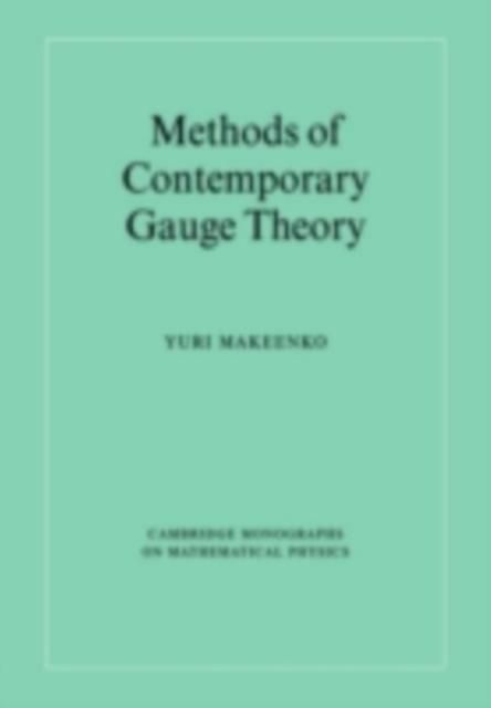 Produktbild: Methods of Contemporary Gauge Theory