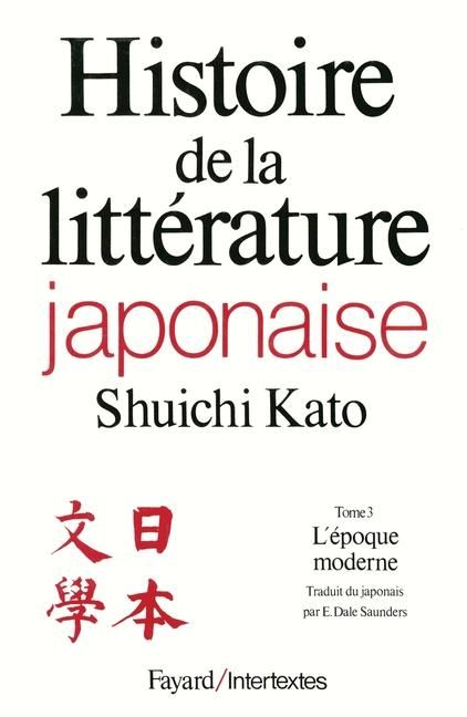 Produktbild: Histoire de la litt&eacute;rature japonaise