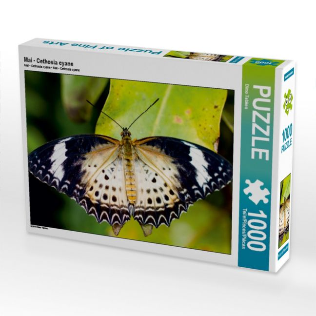 Produktbild: CALVENDO Puzzle Cethosia cyane | 1000 Teile Lege-Gr&ouml;&szlig;e 64x48cm Foto-Puzzle f&uuml;r gl&uuml;ckliche Stunden