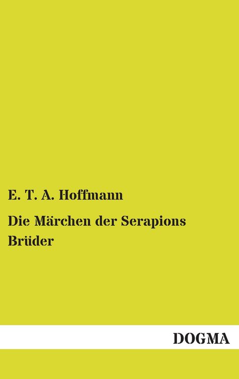 Produktbild: Die M&auml;rchen der Serapions Br&uuml;der