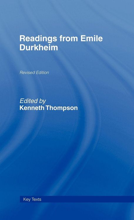 Produktbild: Readings from Emile Durkheim