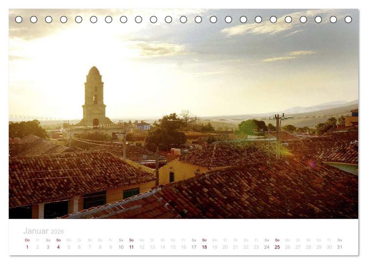 Produktbild: Cuba (Tischkalender 2026 DIN A5 quer), CALVENDO Monatskalender