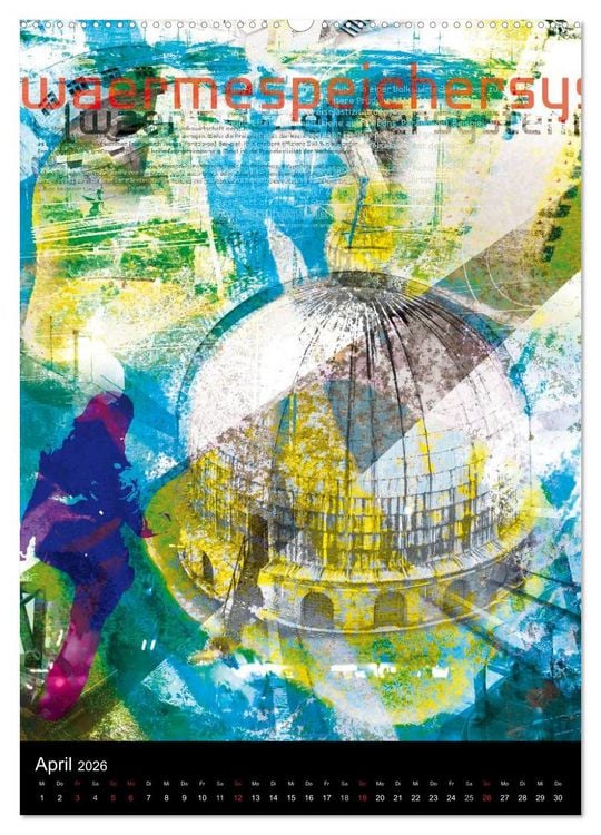 Produktbild: reflections (hochwertiger Premium Wandkalender 2026 DIN A2 hoch), Kunstdruck in Hochglanz