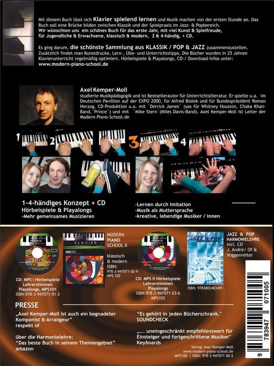 Produktbild: Modern Piano School 1 / Klavierschule