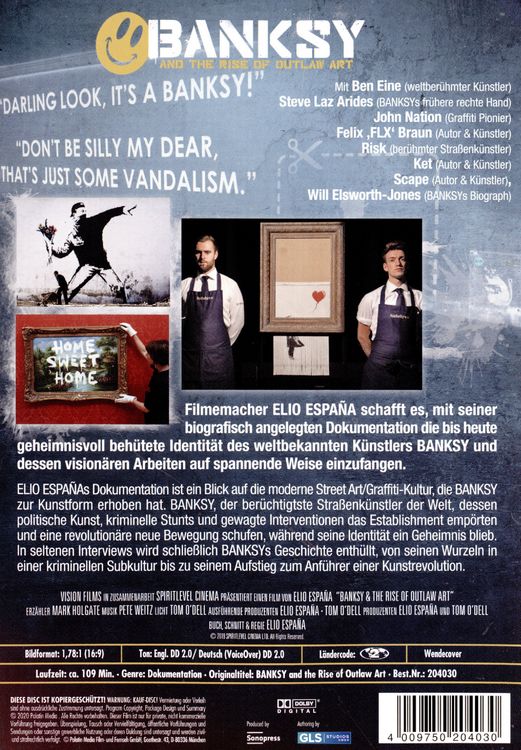 Produktbild: Banksy and the Rise of Outlaw Art