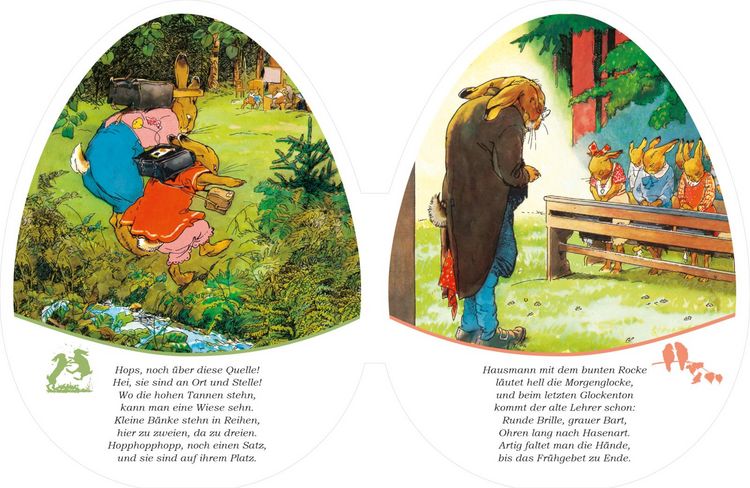 Produktbild: Die H&auml;schenschule: Gro&szlig;es Pappbilderbuch in Ei-Form