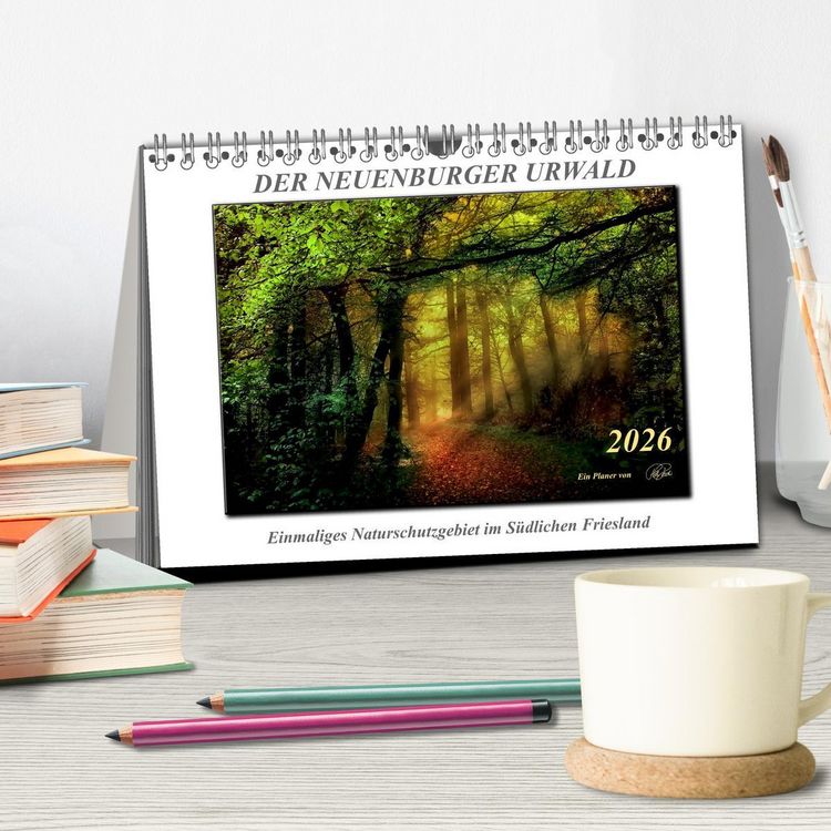 Produktbild: Der Neuenburger Urwald (Tischkalender 2026 DIN A5 quer), CALVENDO Monatskalender