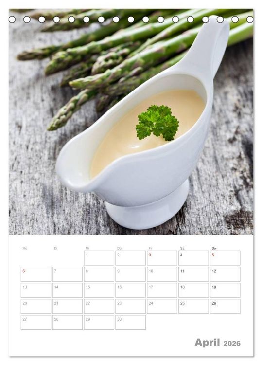 Produktbild: Vegetarisch durch das Jahr / Planer (Tischkalender 2026 DIN A5 hoch), CALVENDO Monatskalender