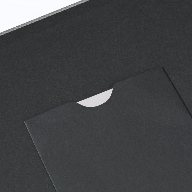 Produktbild: Hama Spiral Album Fine Art steingrau 36x32cm 50 schwarze Seiten