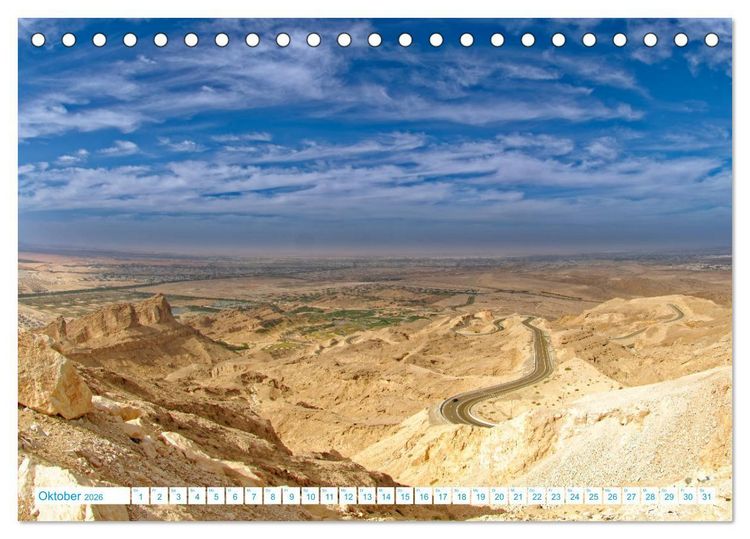 Produktbild: Atemraubendes Abu Dhabi - Idylle am Persischen Golf (Tischkalender 2026 DIN A5 quer), CALVENDO Monatskalender